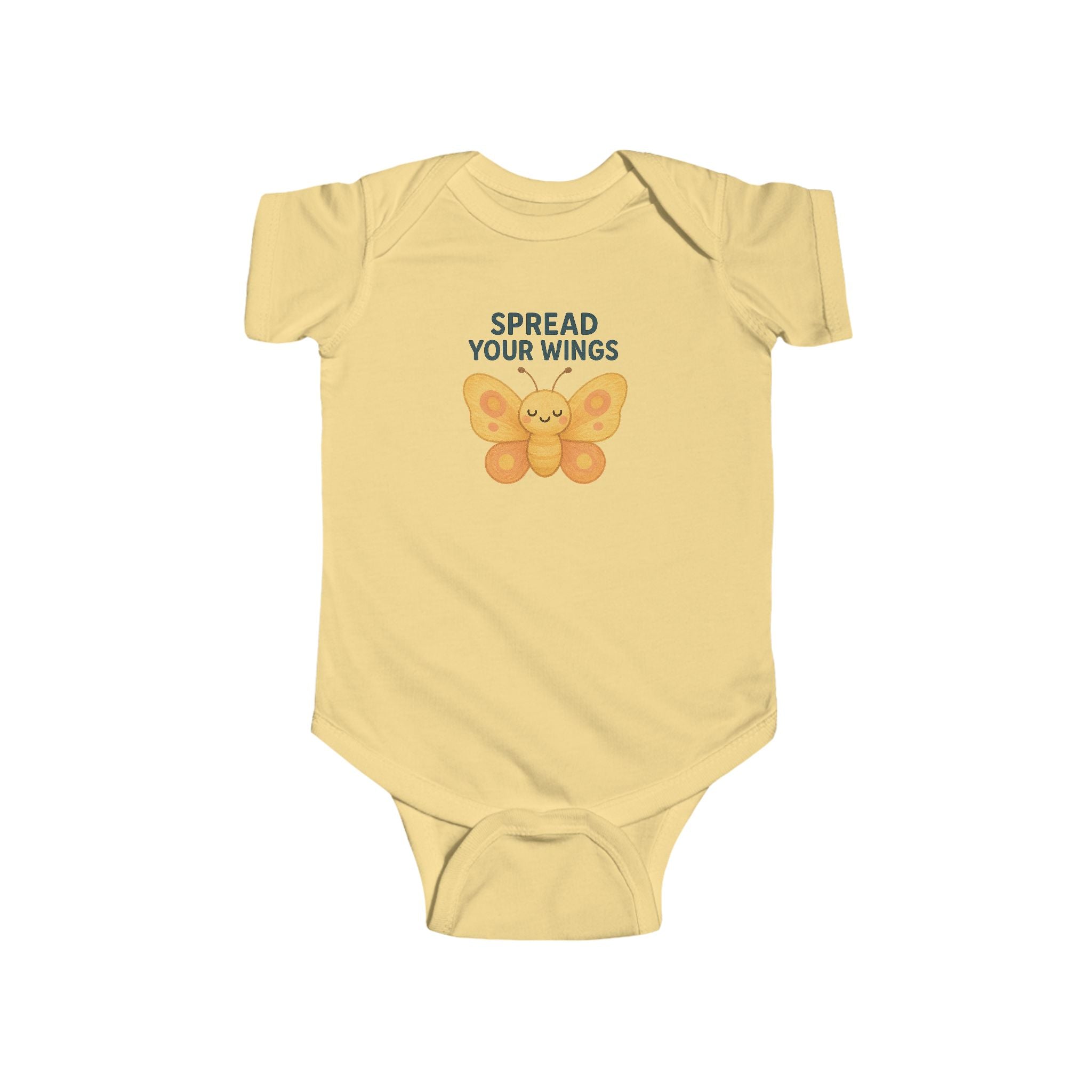 Babygrow - "Spread Your Wings" Cute Penguin Baby Onesie