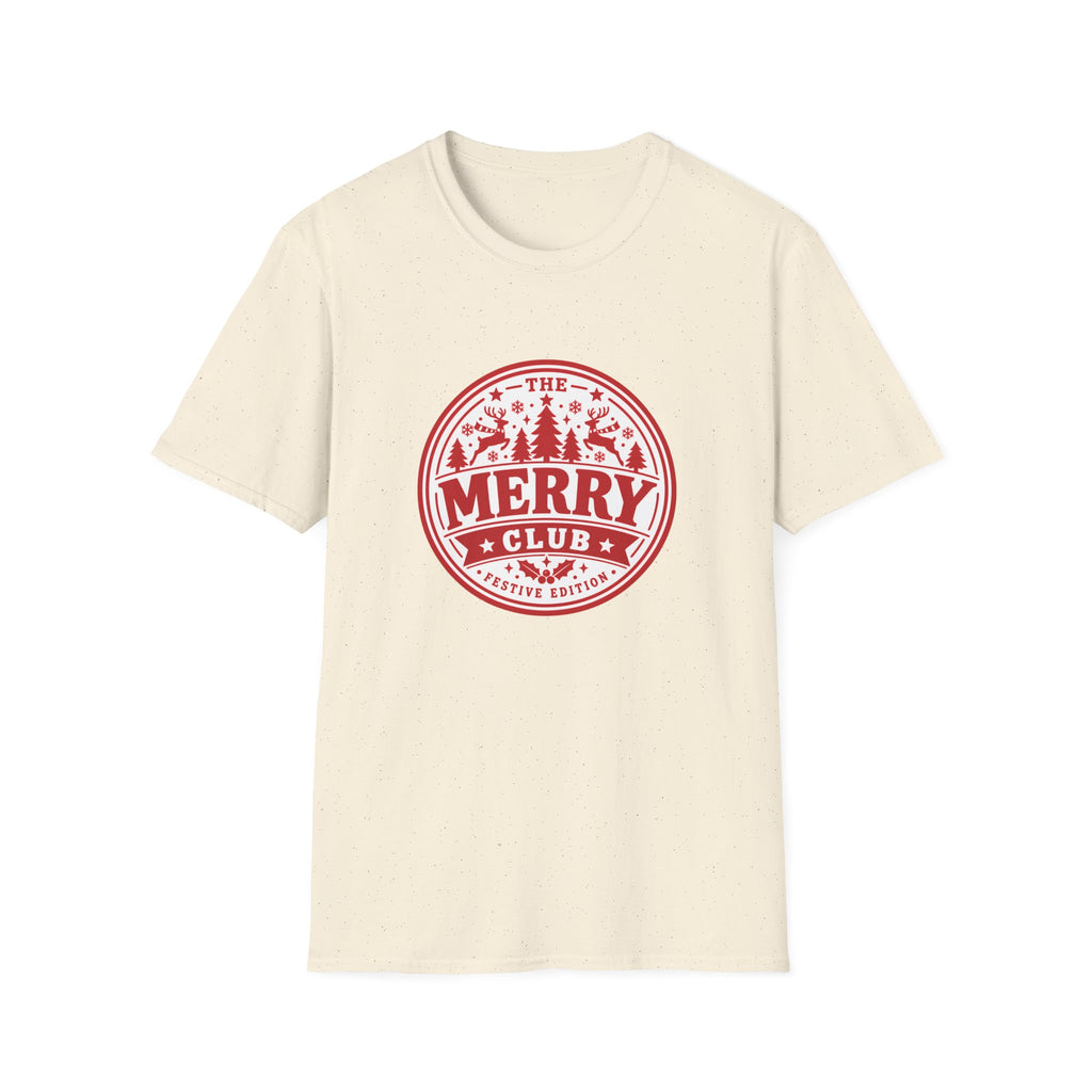 Unisex T-Shirt - The Merry Club - Christmas
