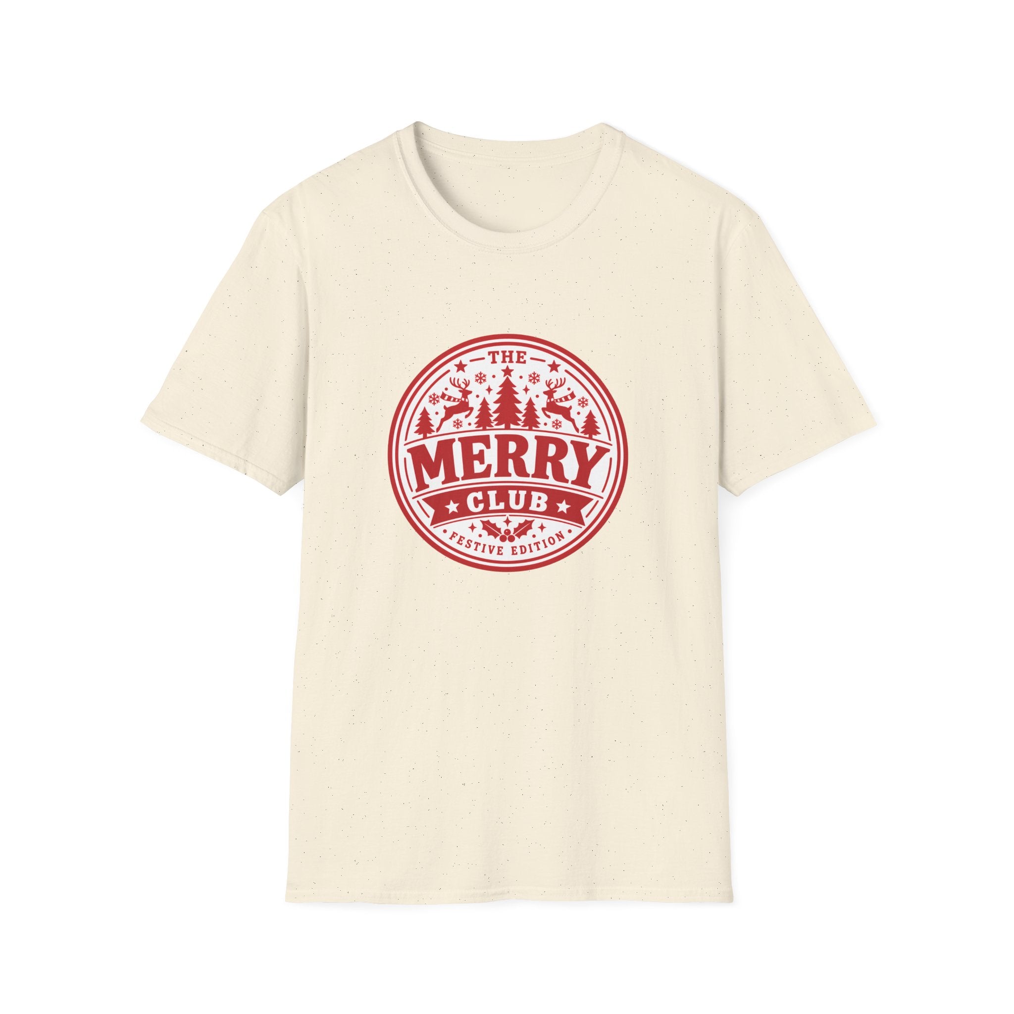 Unisex T-Shirt - The Merry Club - Christmas