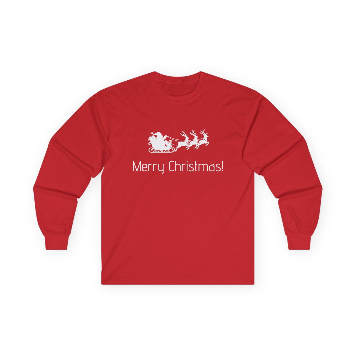 Unisex Long Sleeve T-Shirt - Merry Christmas