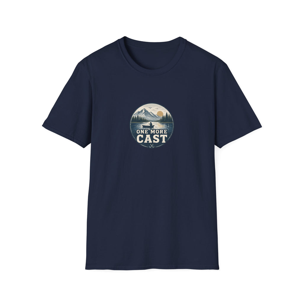 Unisex T-Shirt – One More Cast | Fishing & Angling Tee