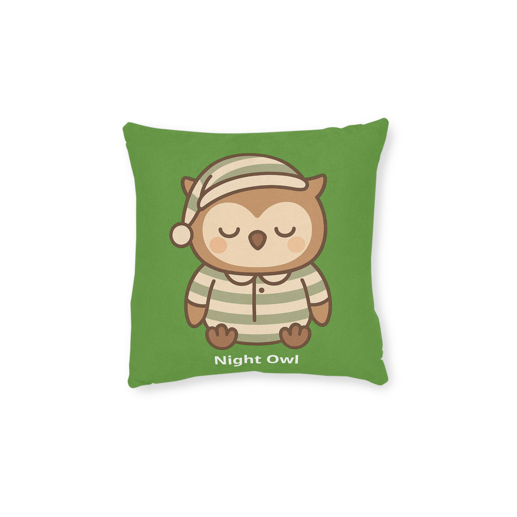 Square Cushion – Night Owl - The Woodland Dreamers