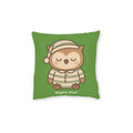 Square Cushion – Night Owl - The Woodland Dreamers