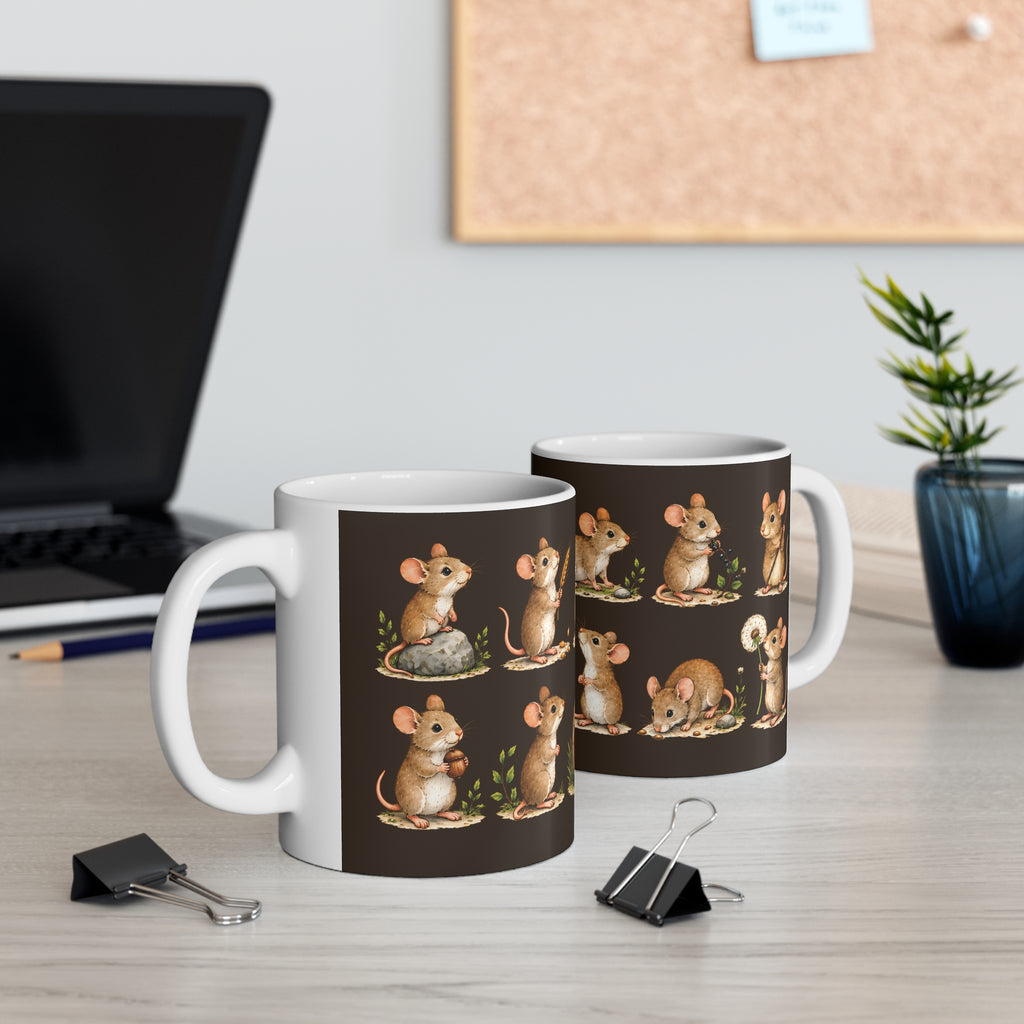 Ceramic Mug - Mouse - Woodland