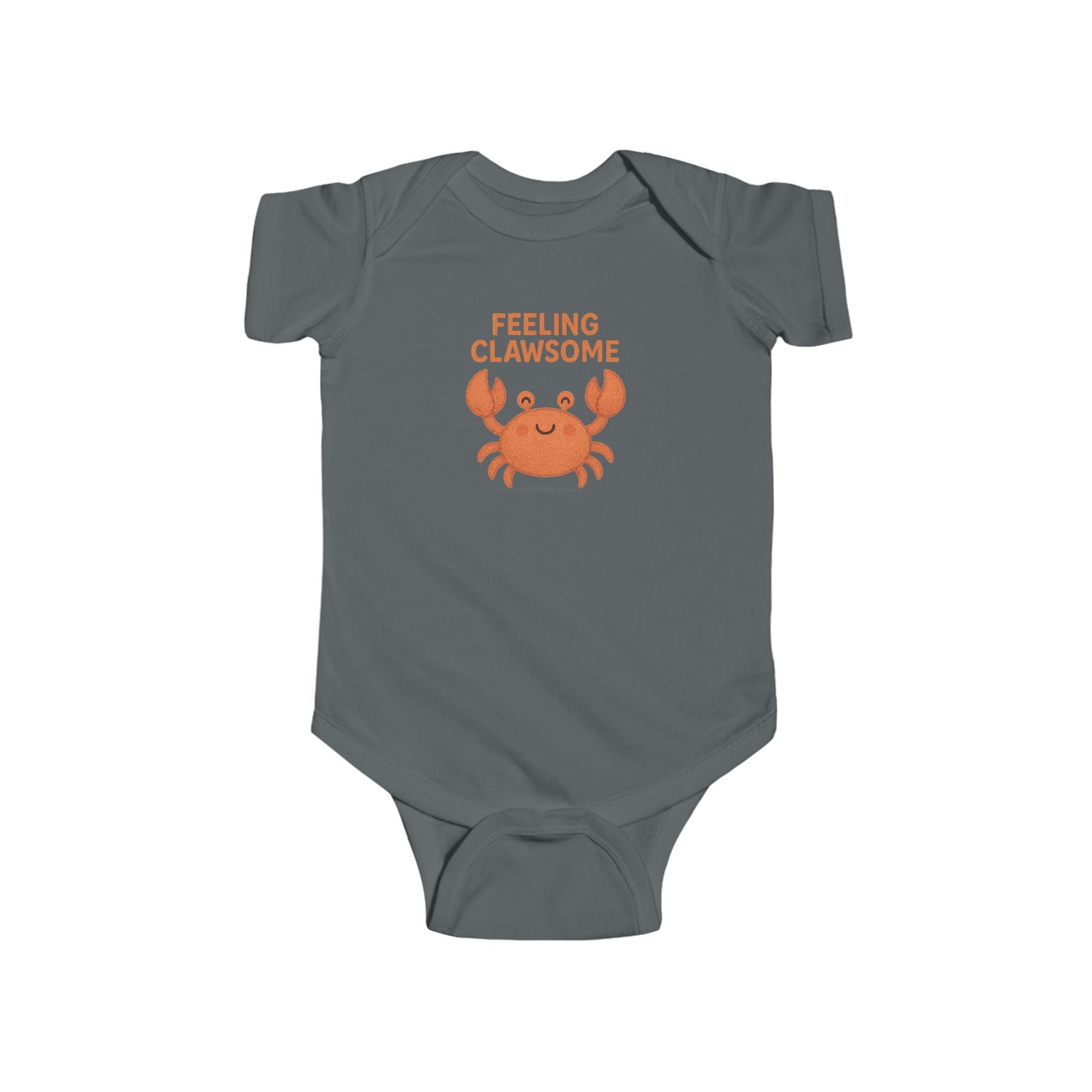 Babygrow - "Feeling Clawsome" Cute Crab Baby Onesie
