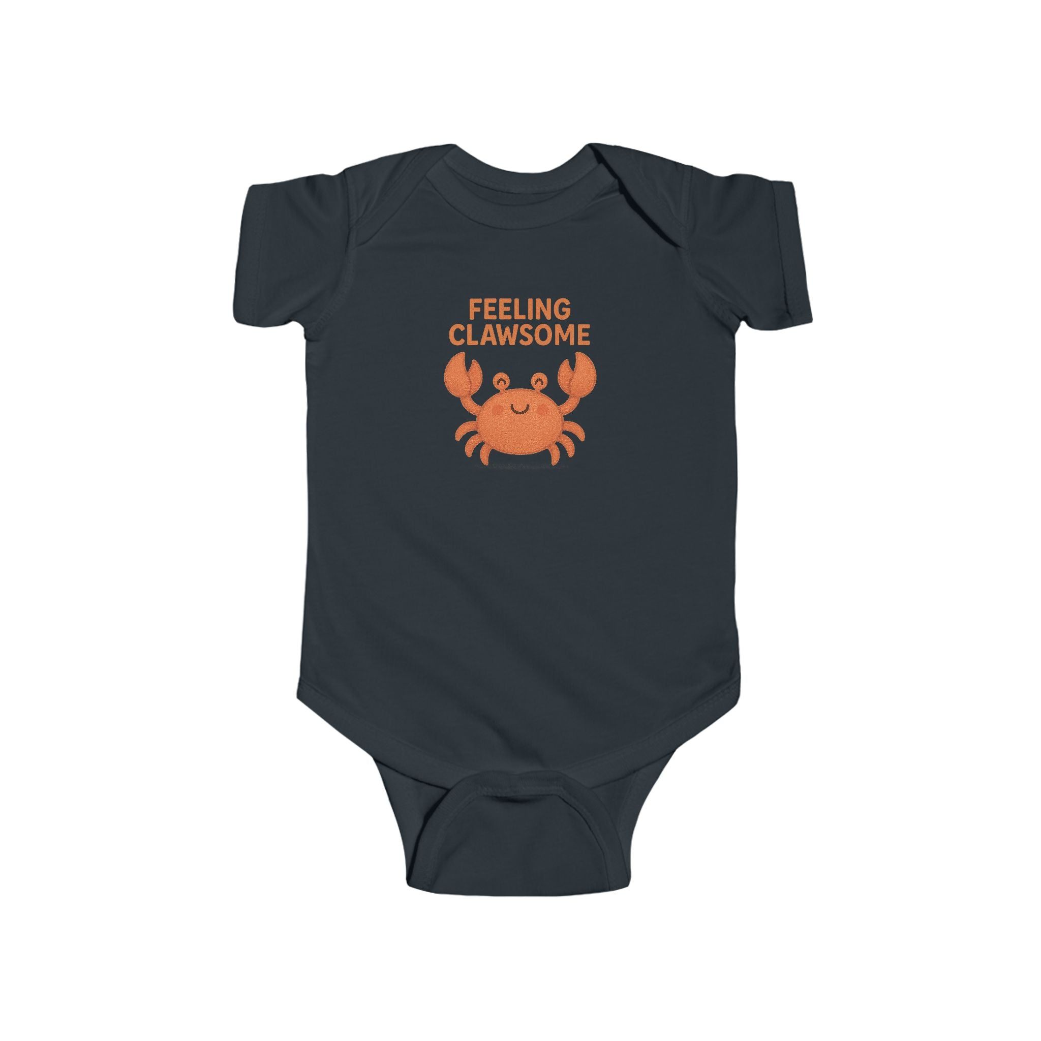 Babygrow - "Feeling Clawsome" Cute Crab Baby Onesie
