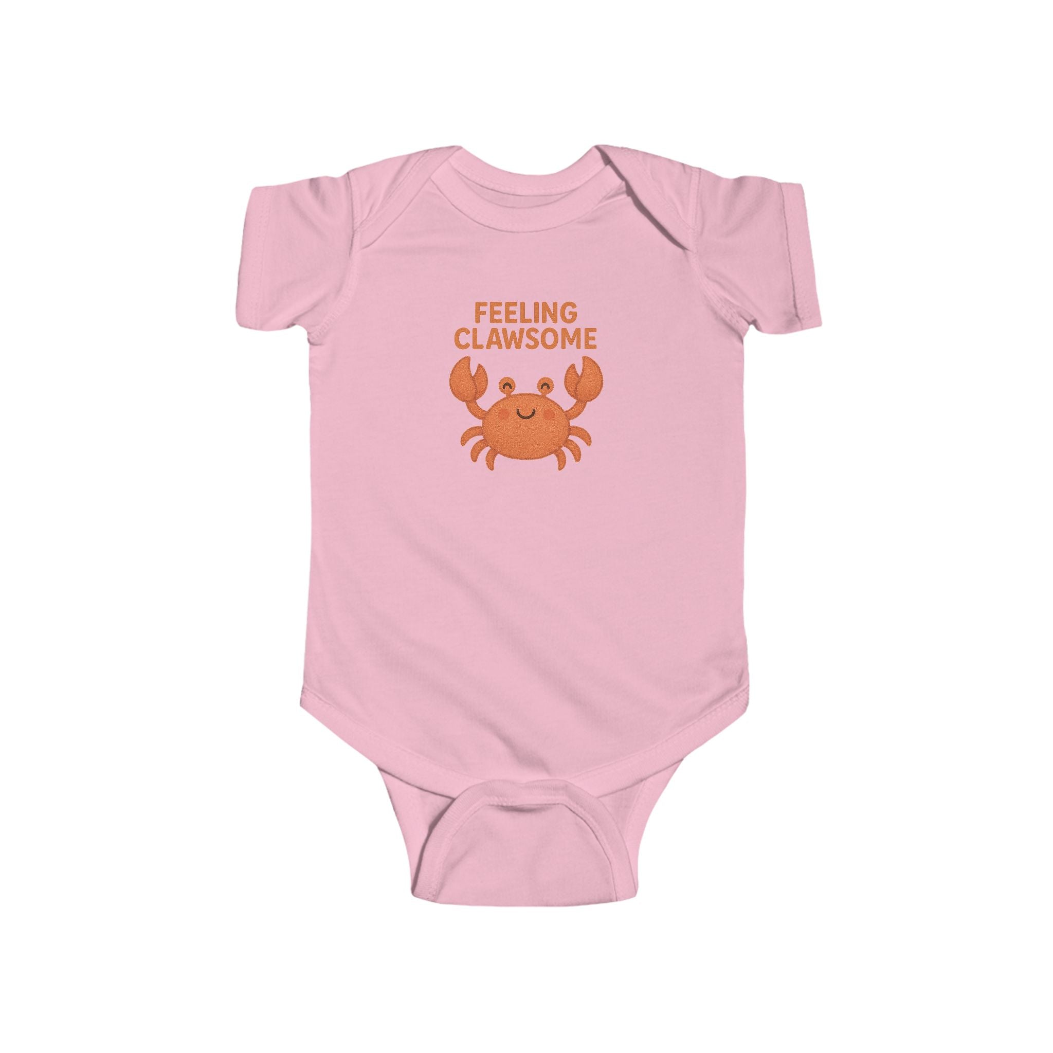 Babygrow - "Feeling Clawsome" Cute Crab Baby Onesie