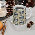 Ceramic Mug – Fishing Is My Therapy | Pattern Fishing Mug