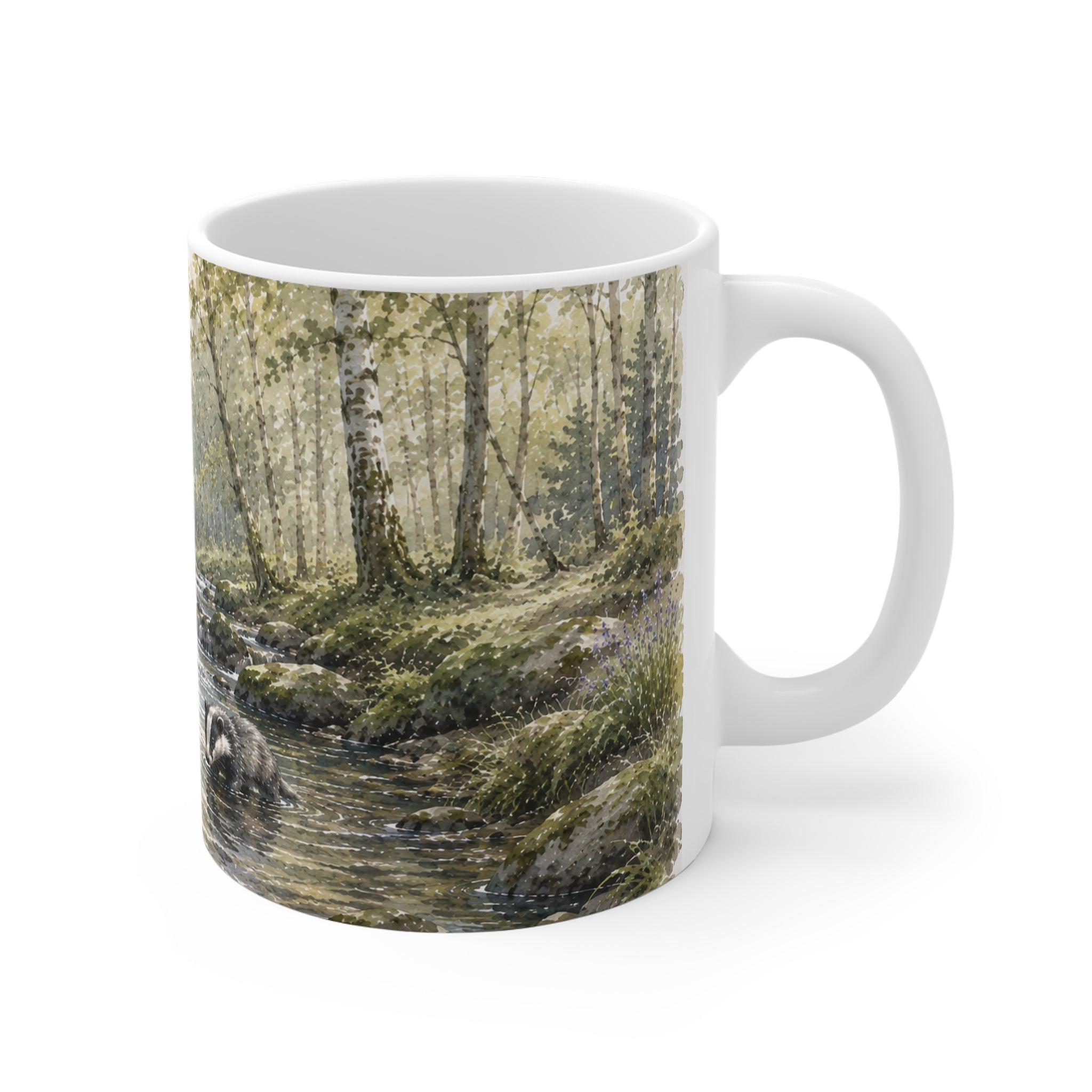 Ceramic Mug - Woodland - Badger