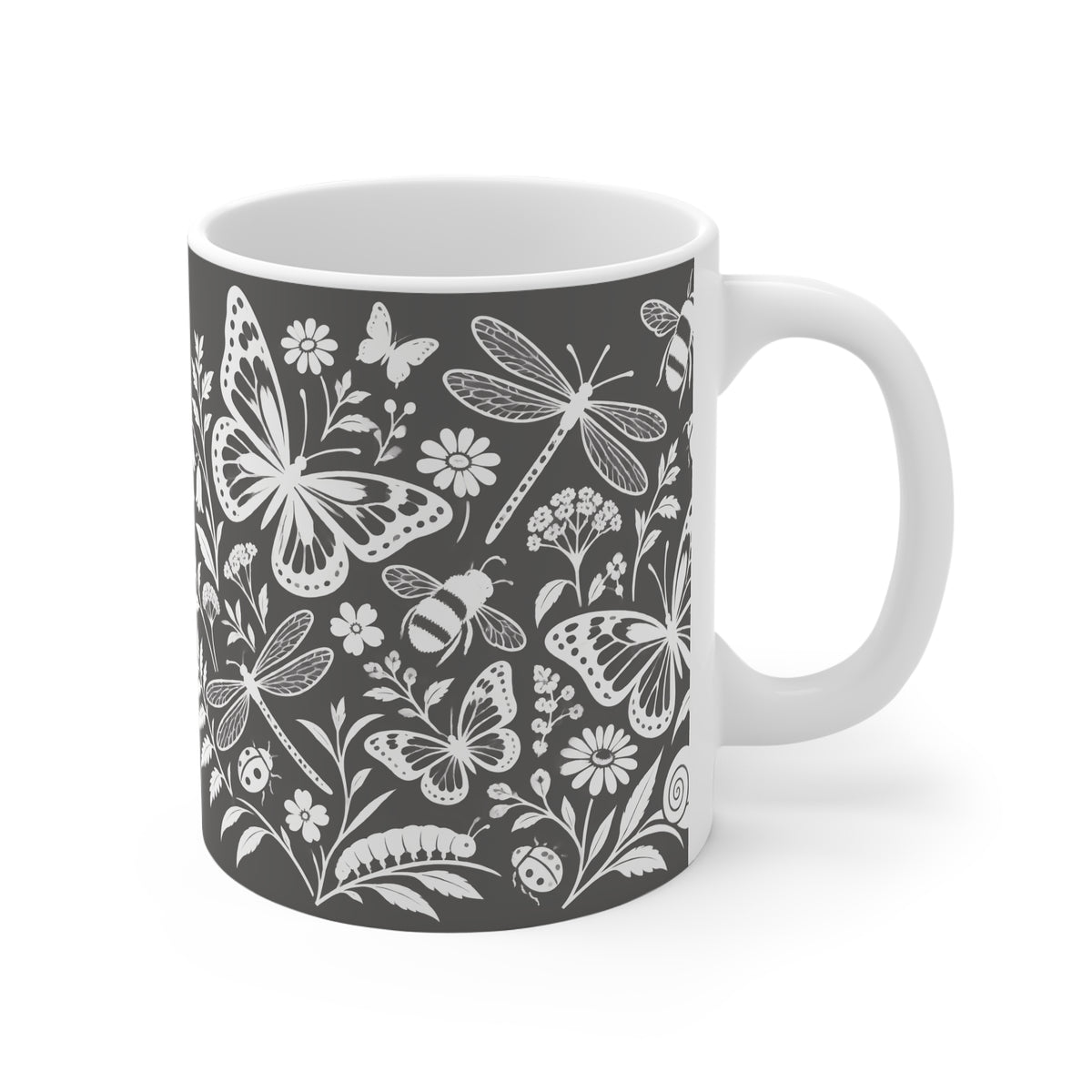 Ceramic Mug - Insects
