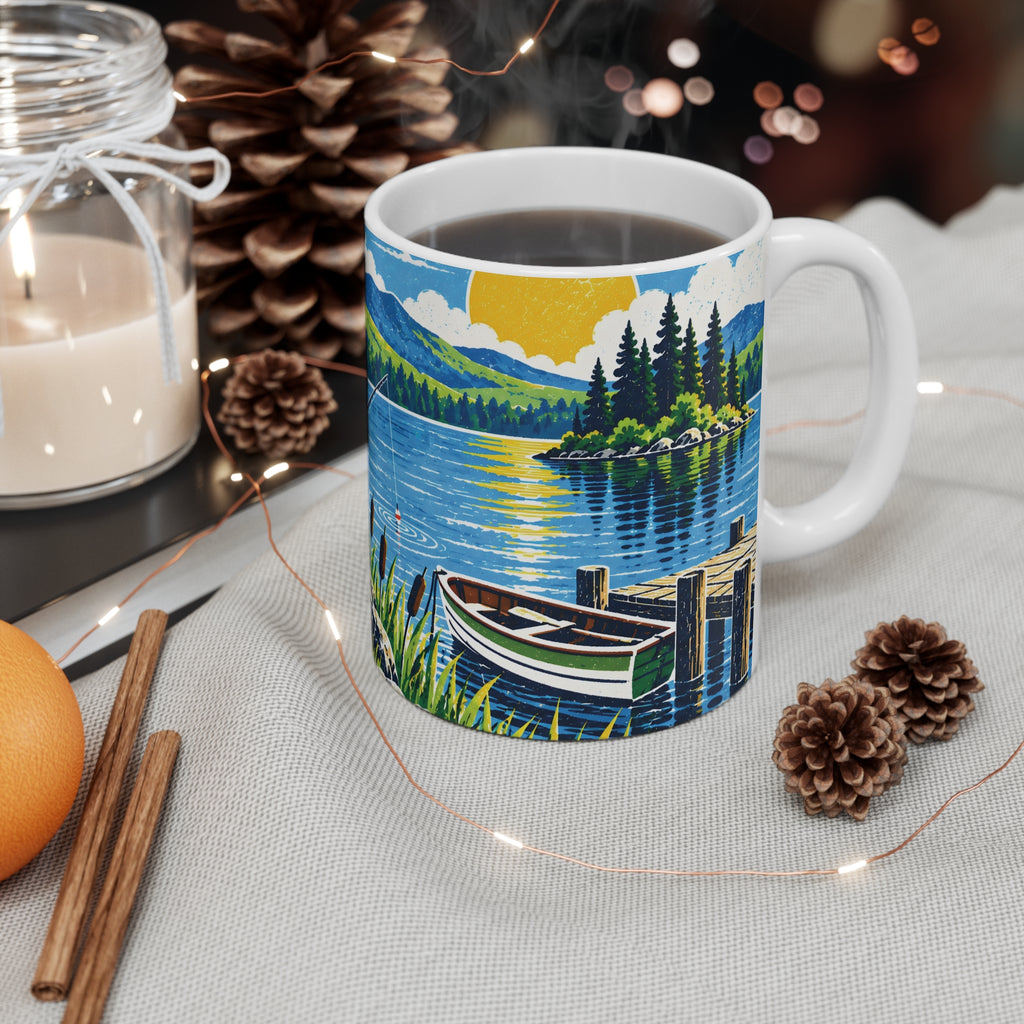 Ceramic Mug - Gone Fishing