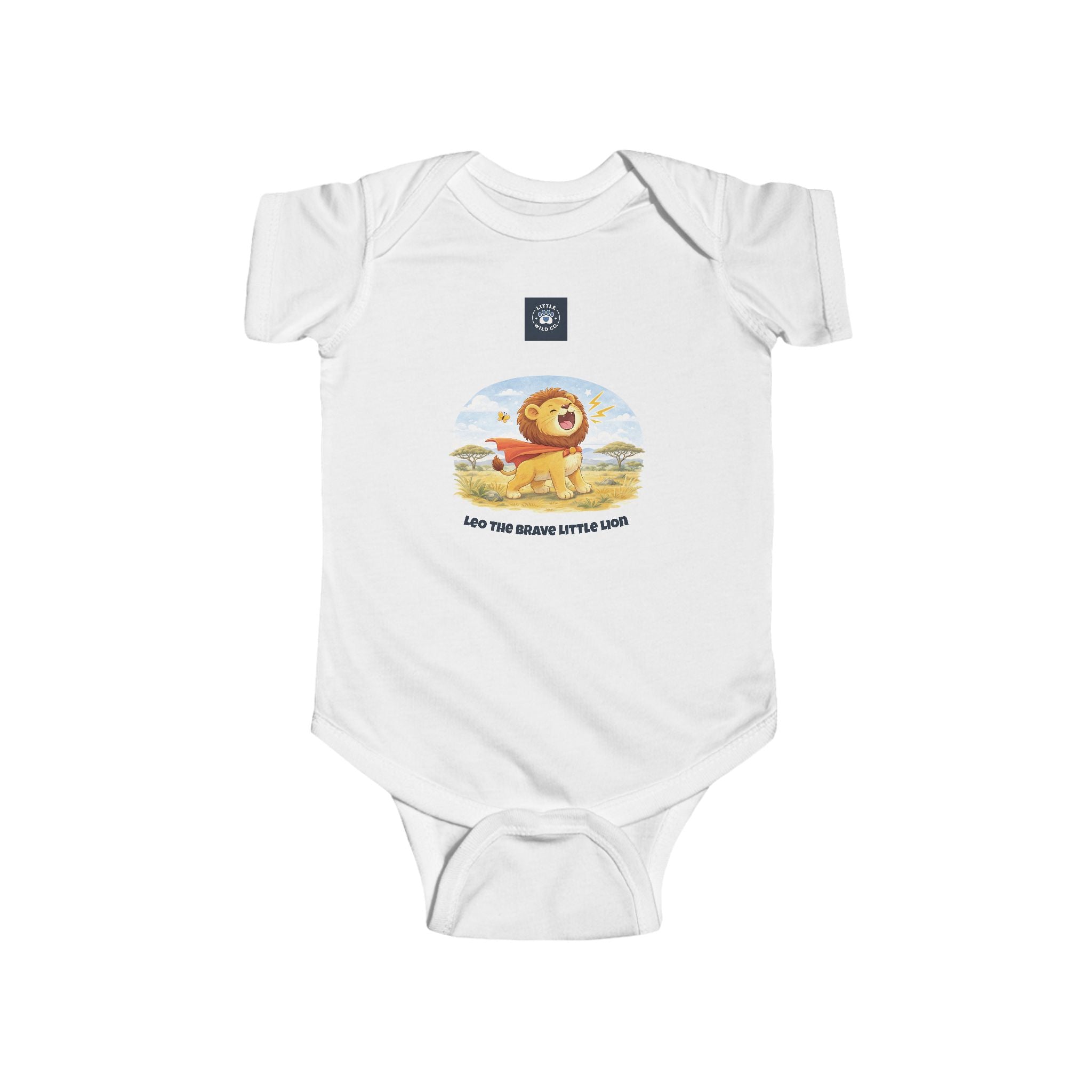 Babygrow - Leo the Brave Little Lion - Little Wild Co.