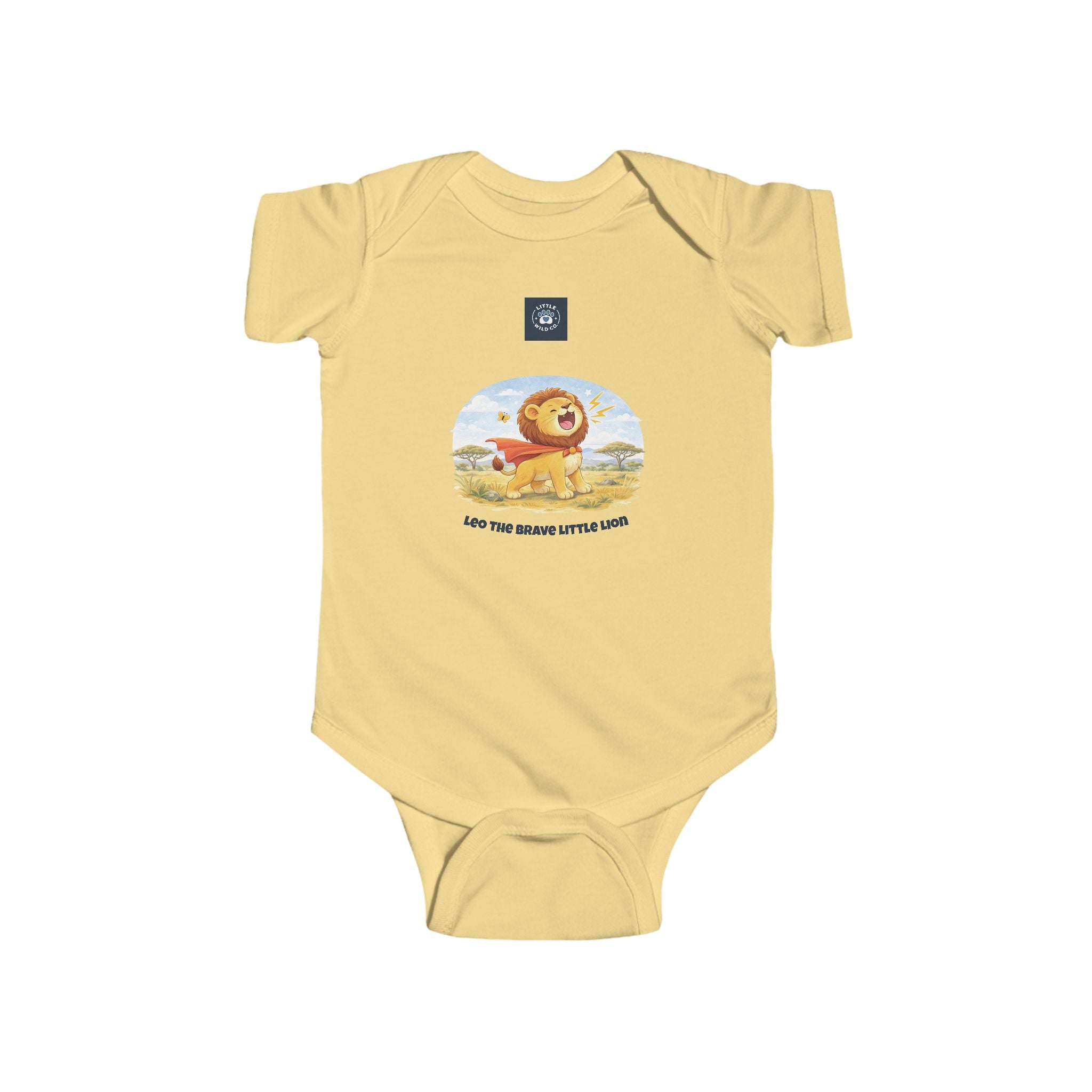 Babygrow - Leo the Brave Little Lion - Little Wild Co.