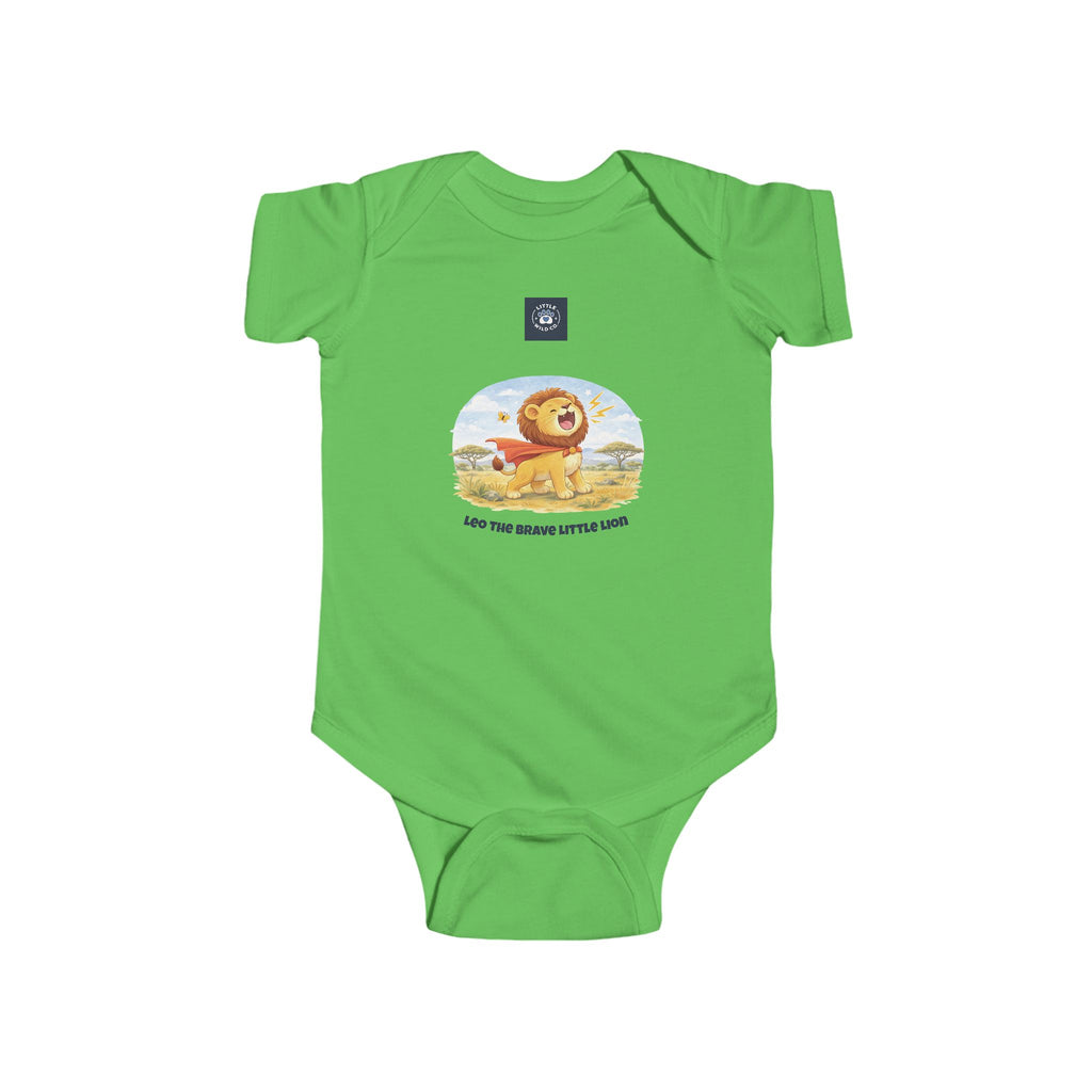Babygrow - Leo the Brave Little Lion - Little Wild Co.