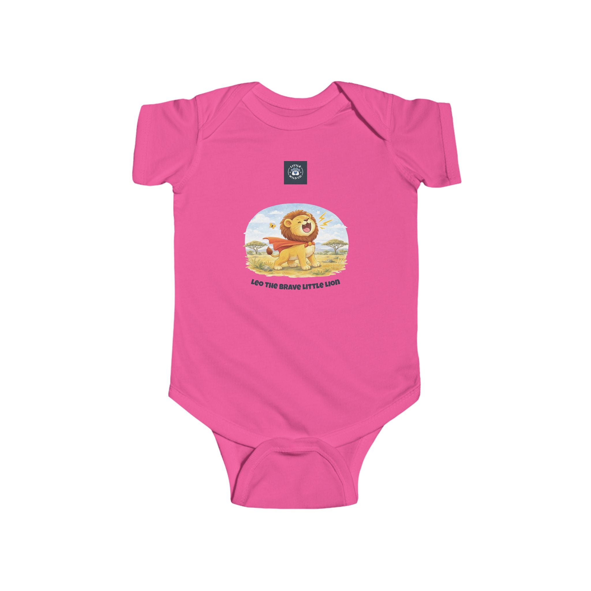 Babygrow - Leo the Brave Little Lion - Little Wild Co.