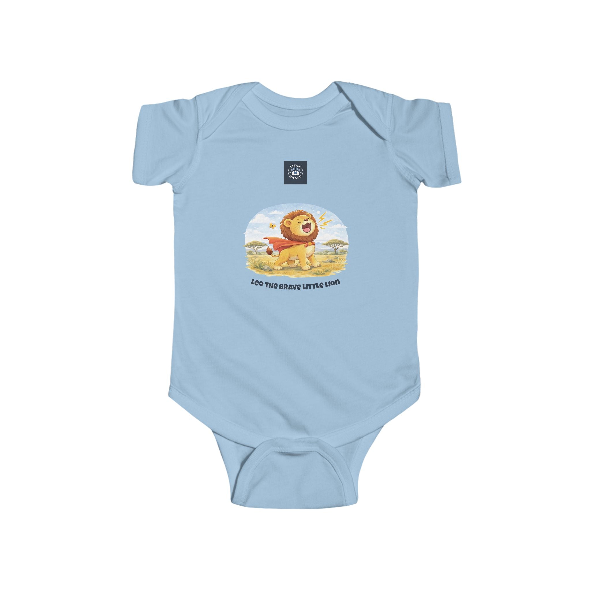 Babygrow - Leo the Brave Little Lion - Little Wild Co.