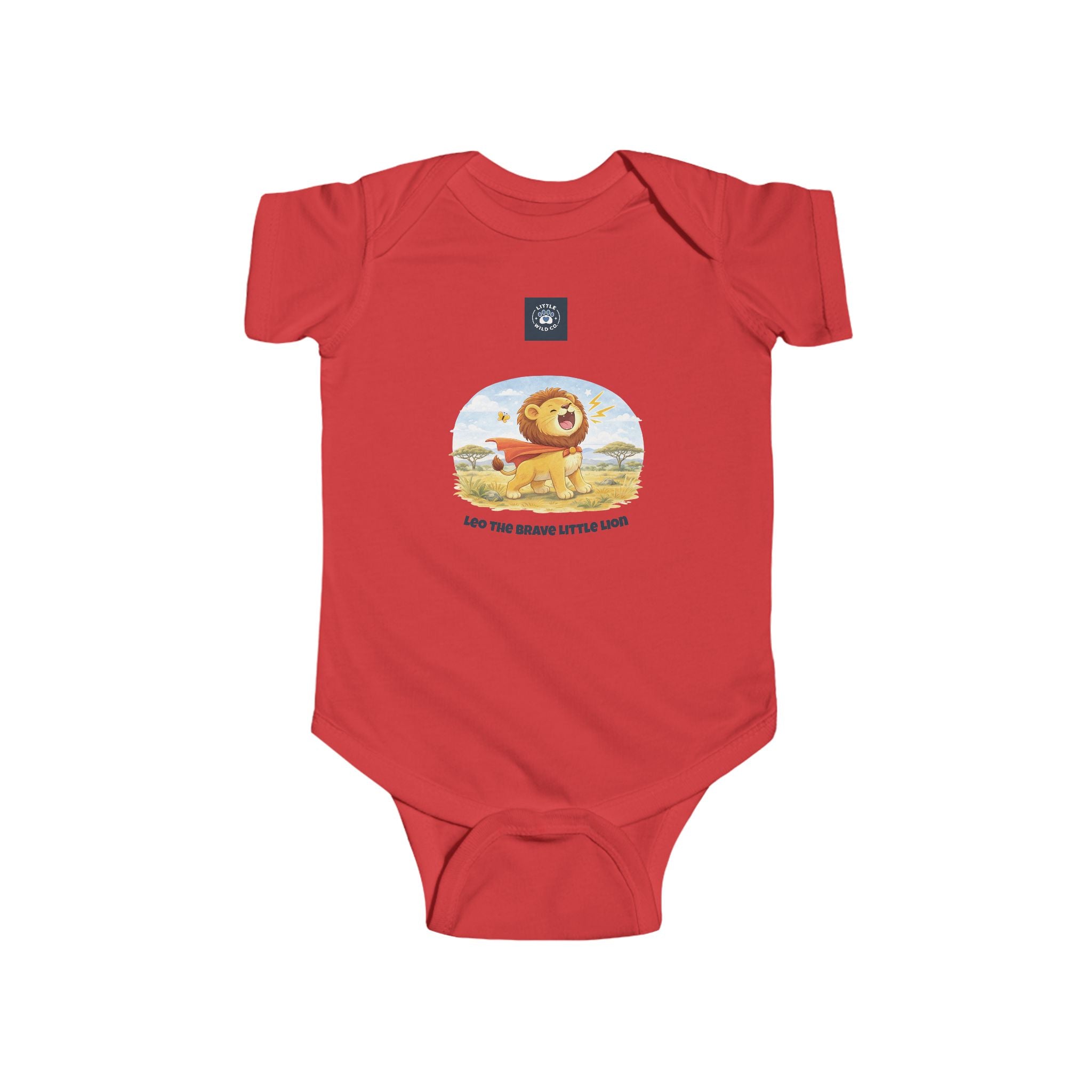 Babygrow - Leo the Brave Little Lion - Little Wild Co.