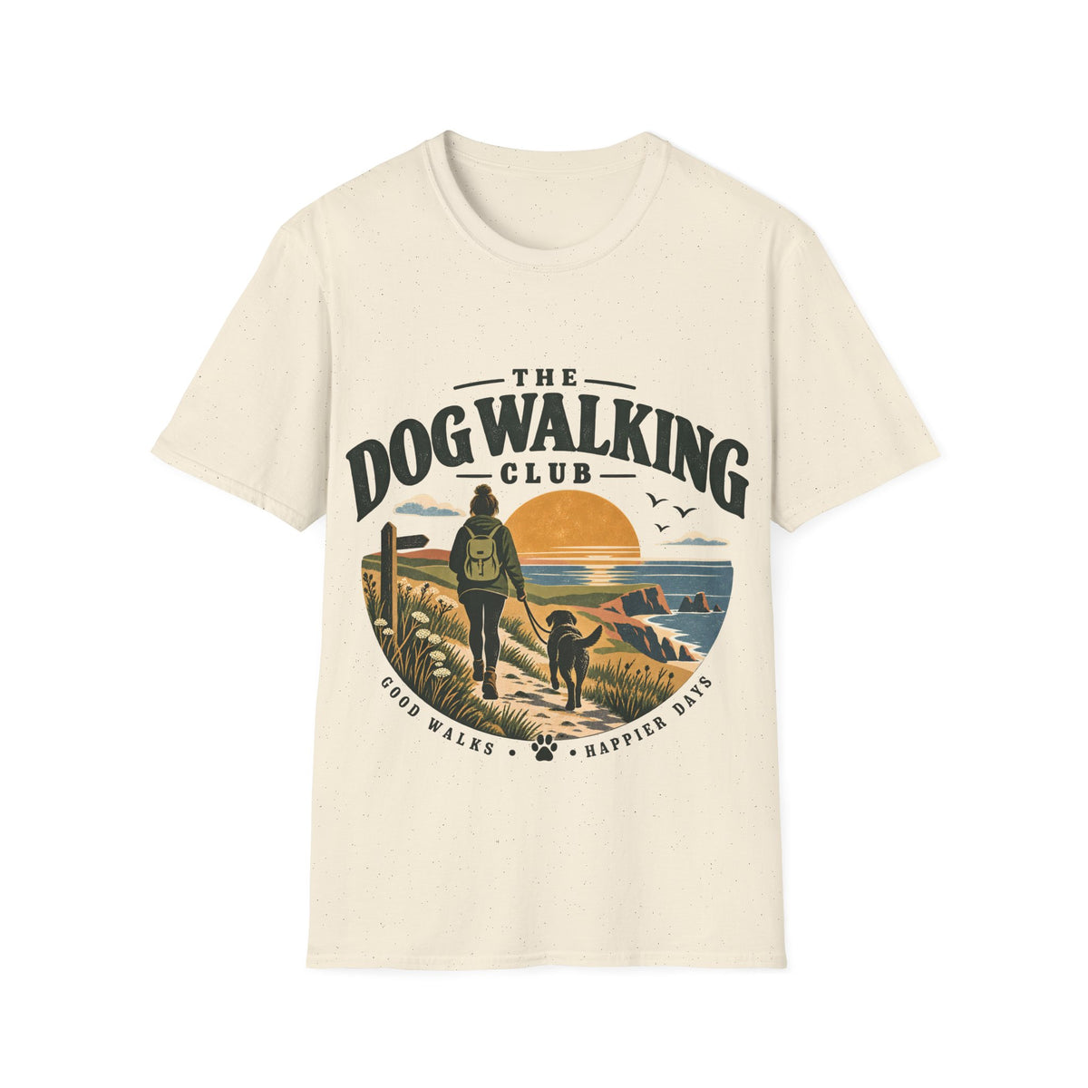 The Dog Walking Club T-Shirt – Dog Lover Gift