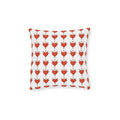 Square Cushion - Hearts Design