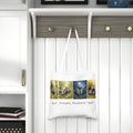 Copy of Copy of Copy of Large Beach Tote Bag – Happiness Comes in Waves