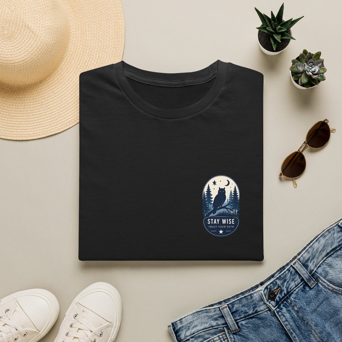 Unisex T-Shirt - Stay Wise - Trust Your Path
