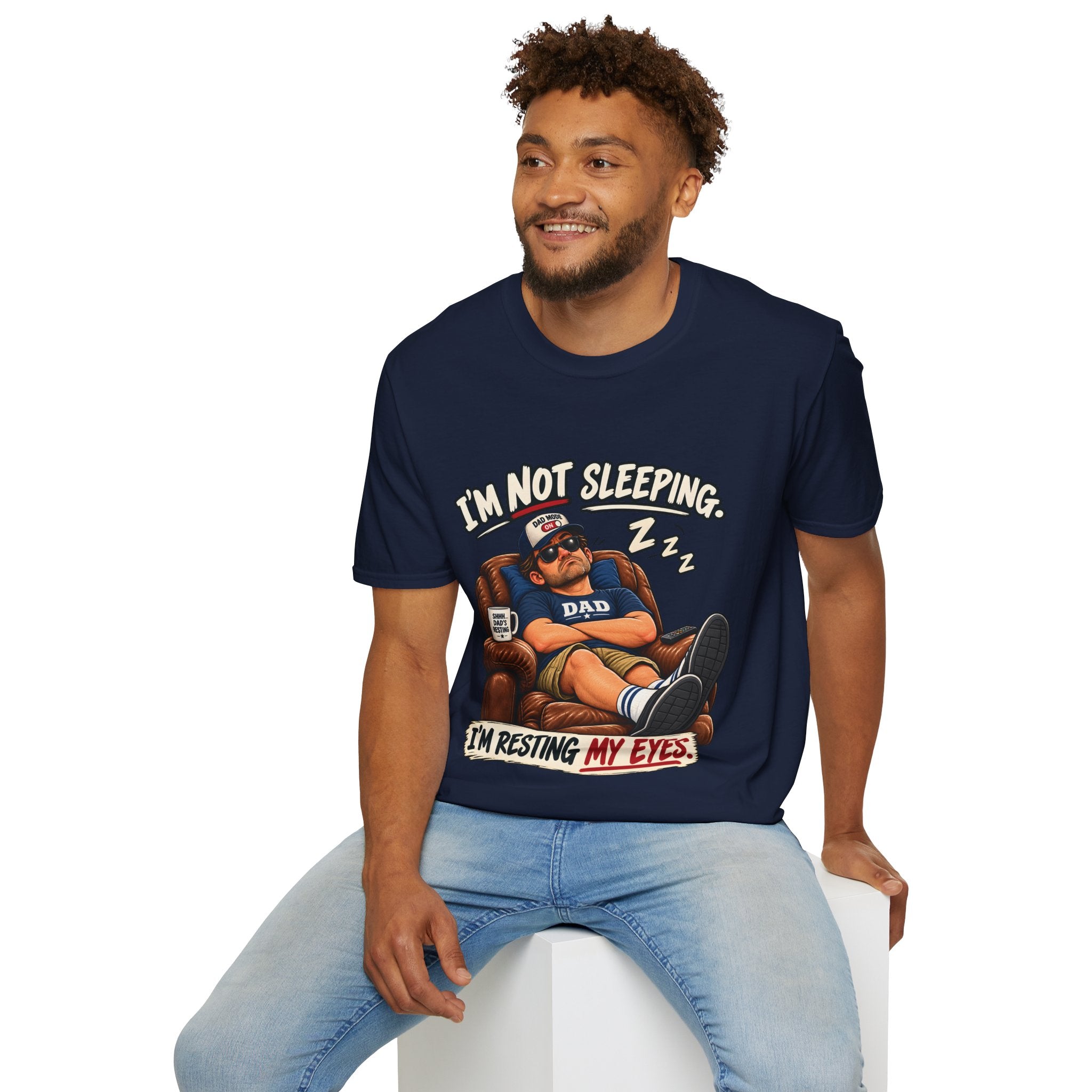 Dad T-Shirt - I'm Not Resting Im Resting My Eyes