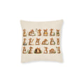 Square Cushion - Mouse - Woodland