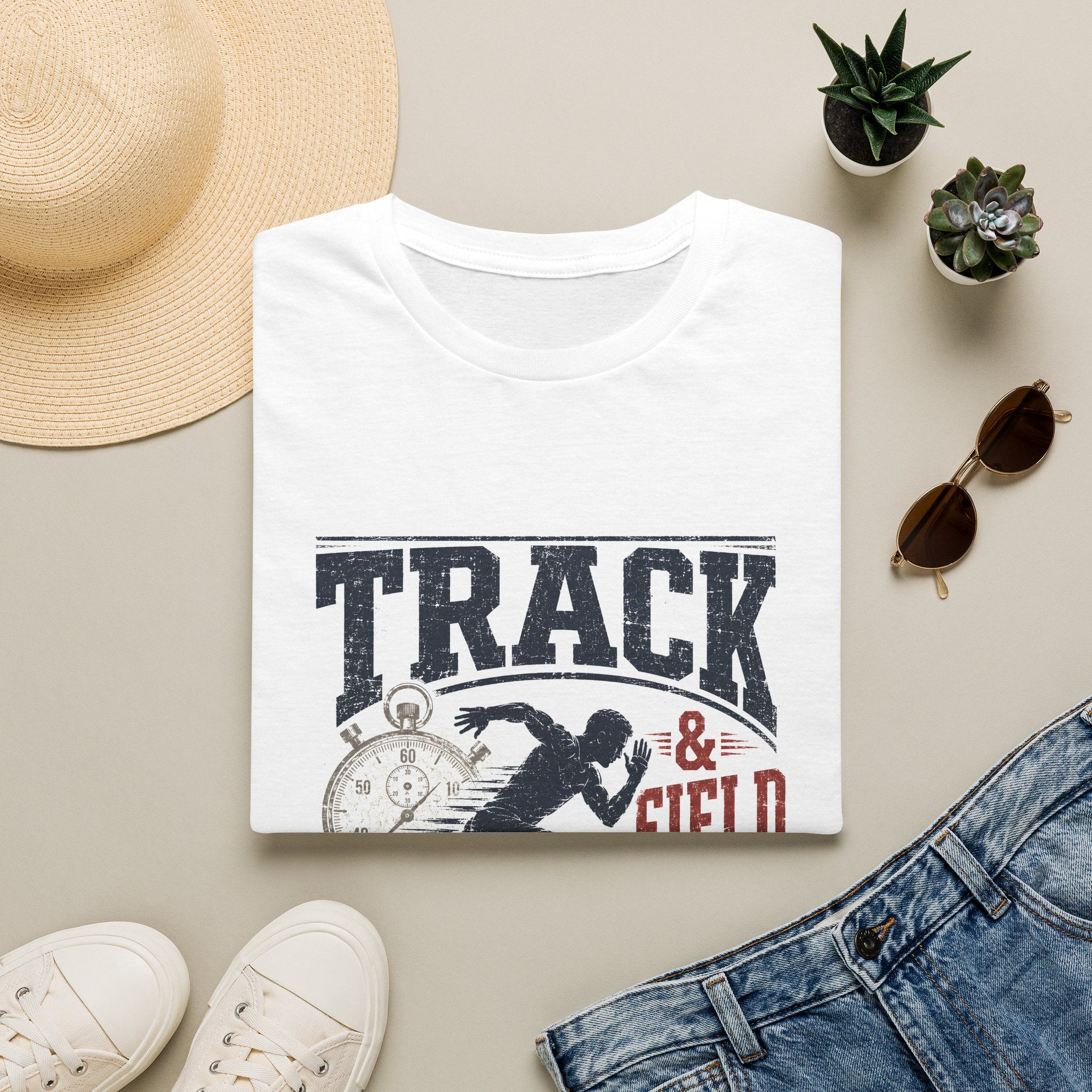 Unisex T-Shirt - Track & Field | Athletics & Running Tee