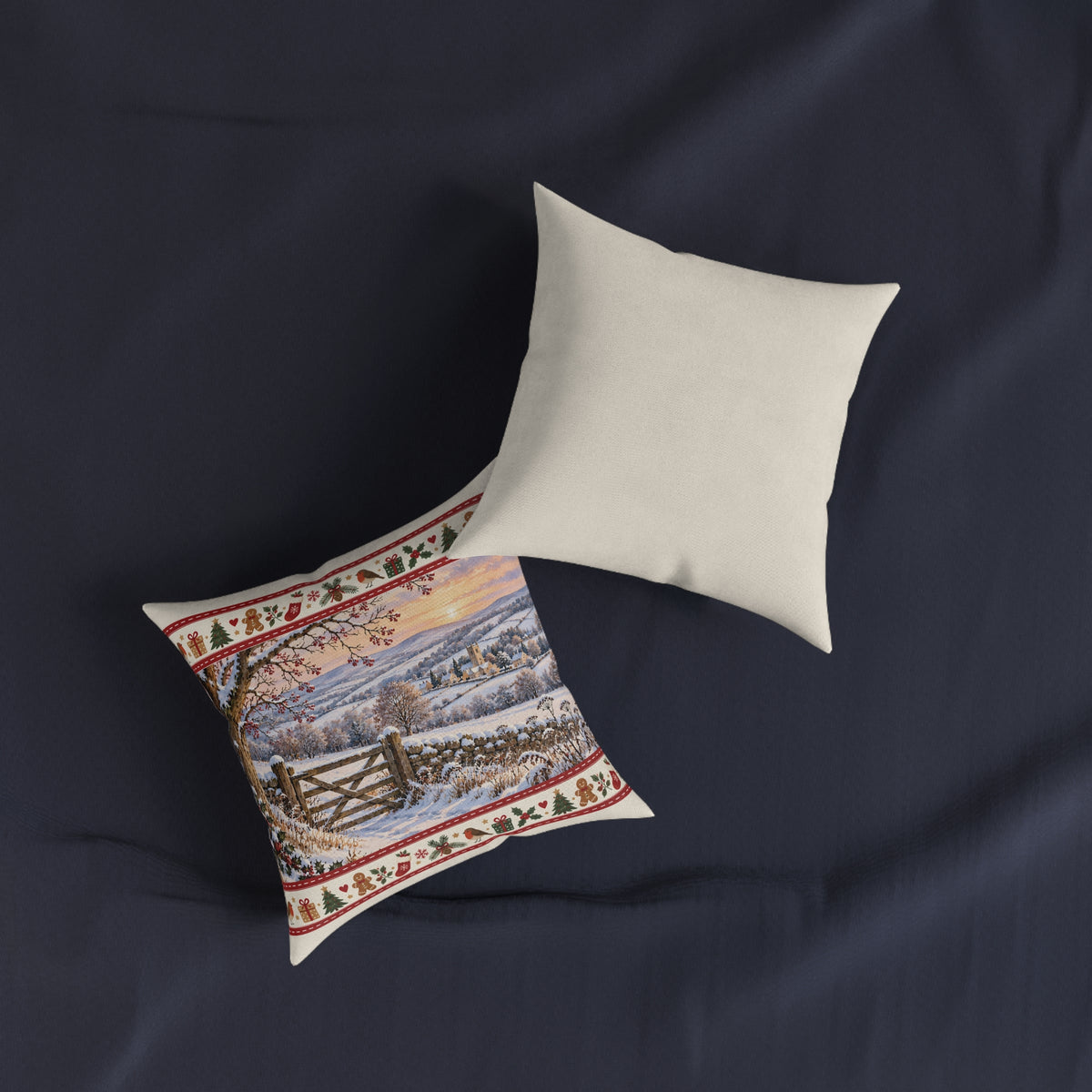 Square Cushion - Winter