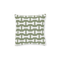 Square Cushion - Dog Bone