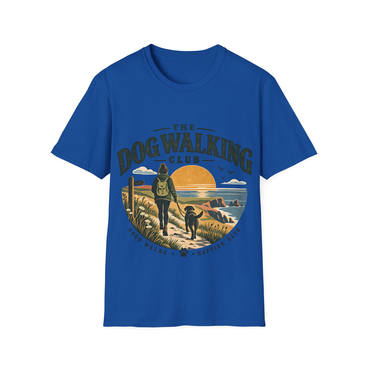 The Dog Walking Club T-Shirt – Dog Lover Gift