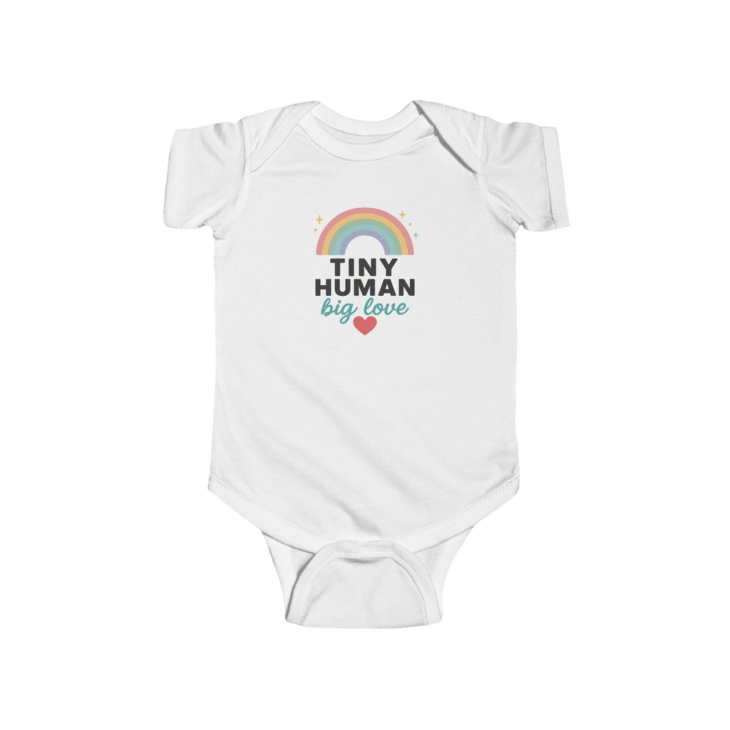 Babygrow - Tiny Human Big Love Baby Onesie
