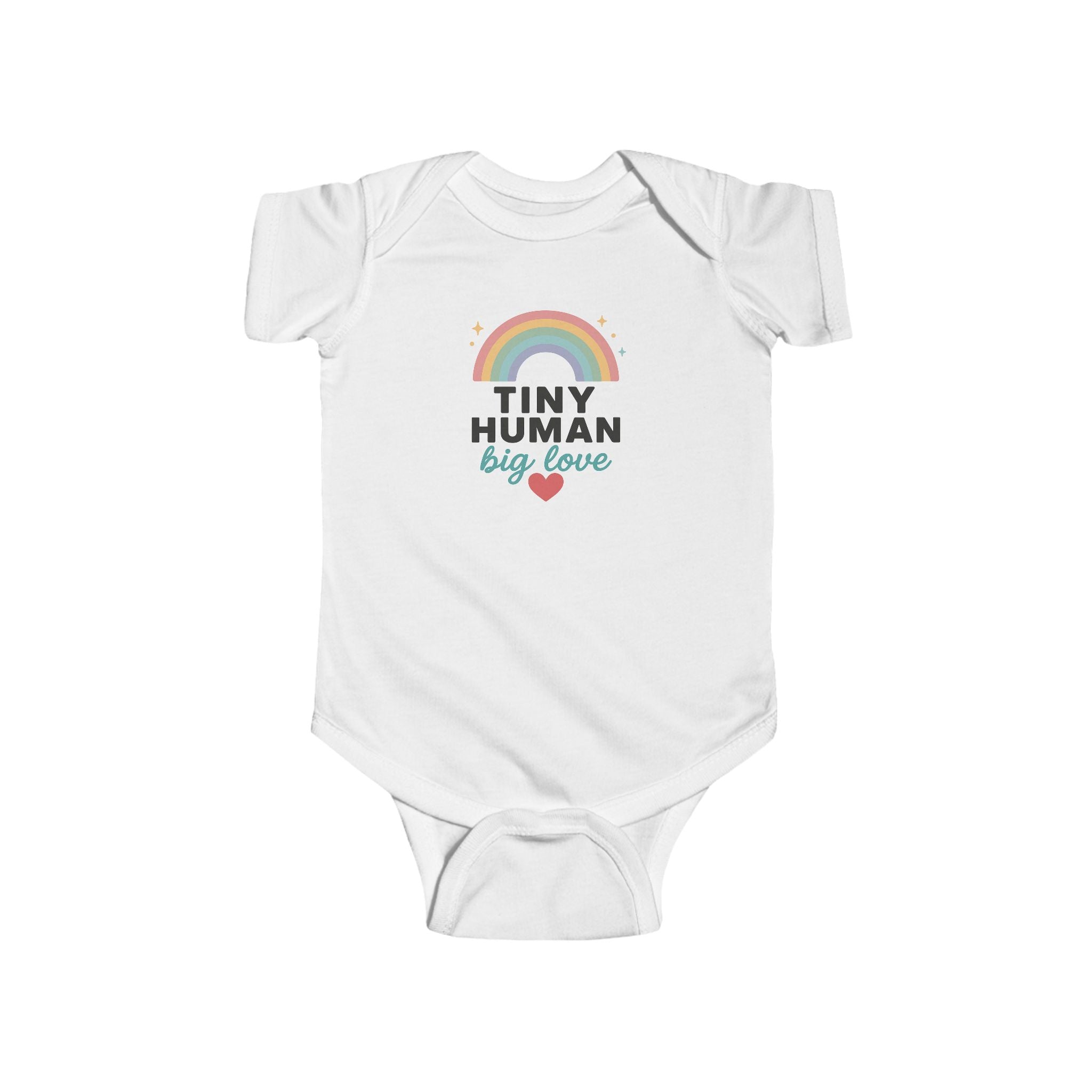 Babygrow - Tiny Human Big Love Baby Onesie