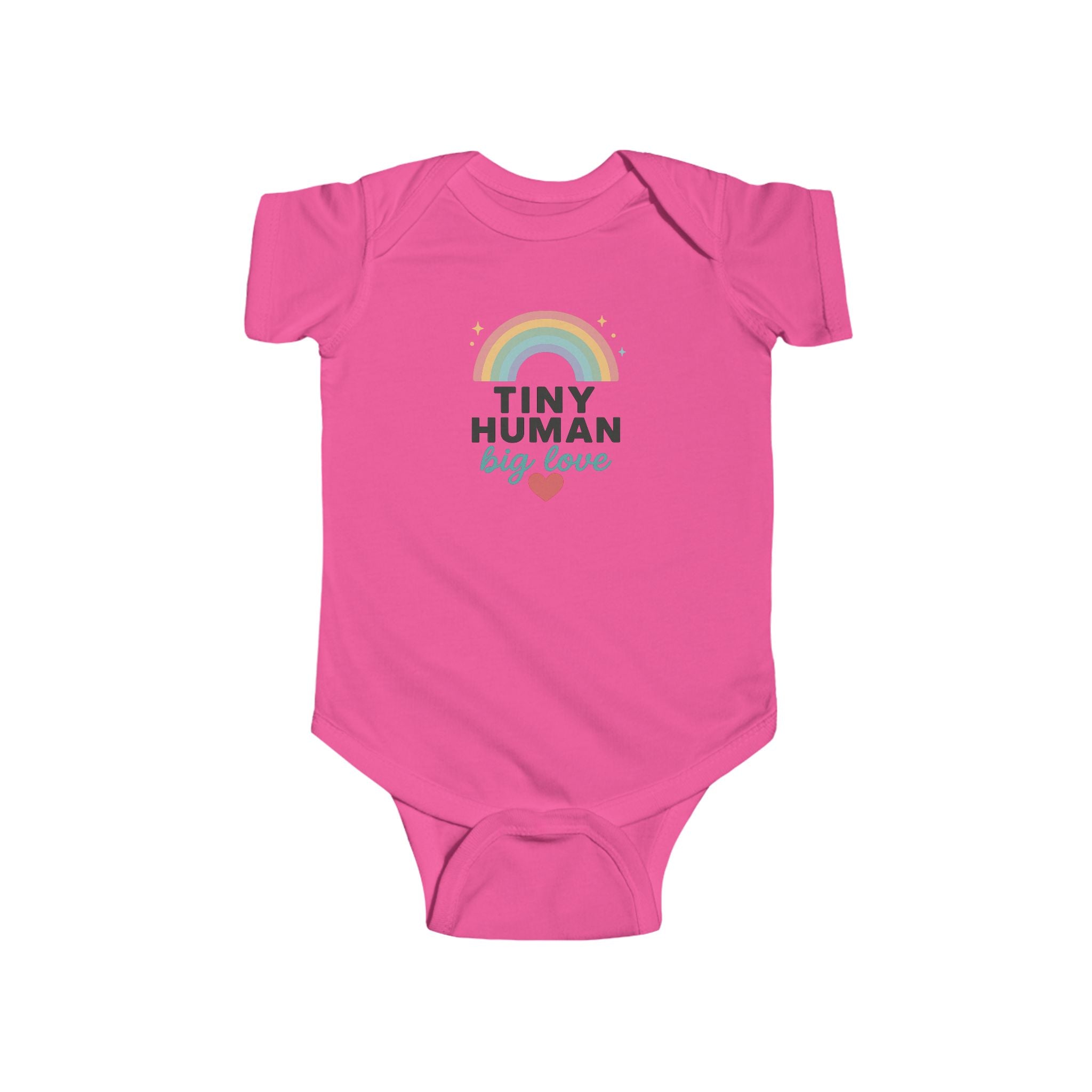 Babygrow - Tiny Human Big Love Baby Onesie
