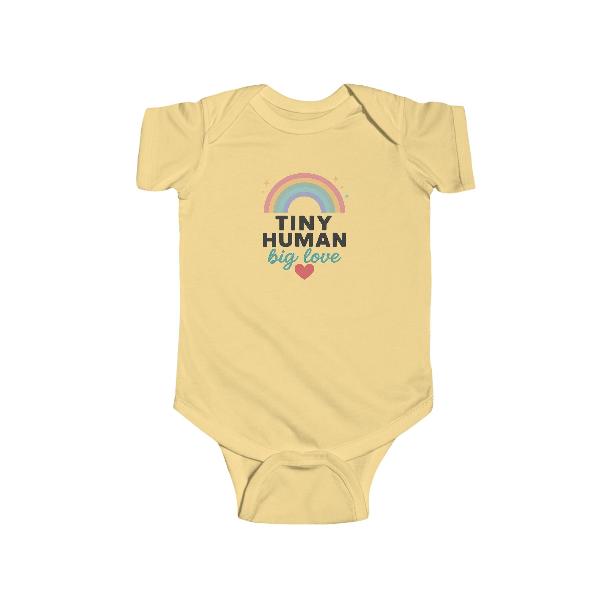 Babygrow - Tiny Human Big Love Baby Onesie
