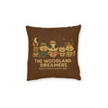 Square Cushion - Woodland Dreamers (Dusk Brown)