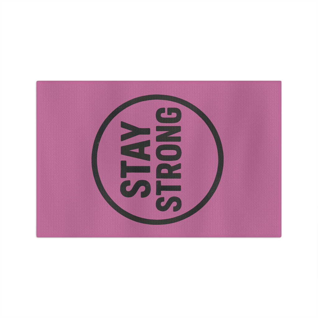 Microfiber Tea Towel - Stay Strong - Fun Kitchen Towel