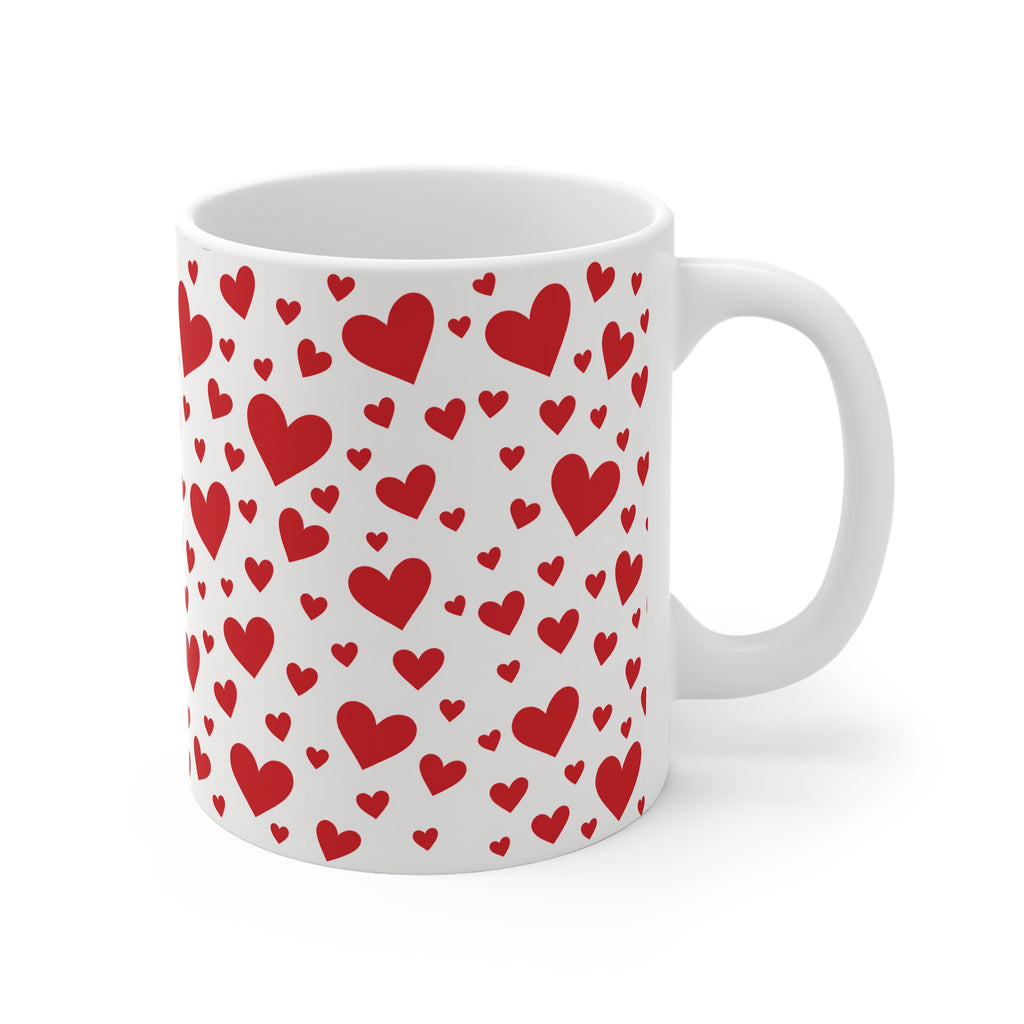 Ceramic Mug - Hearts