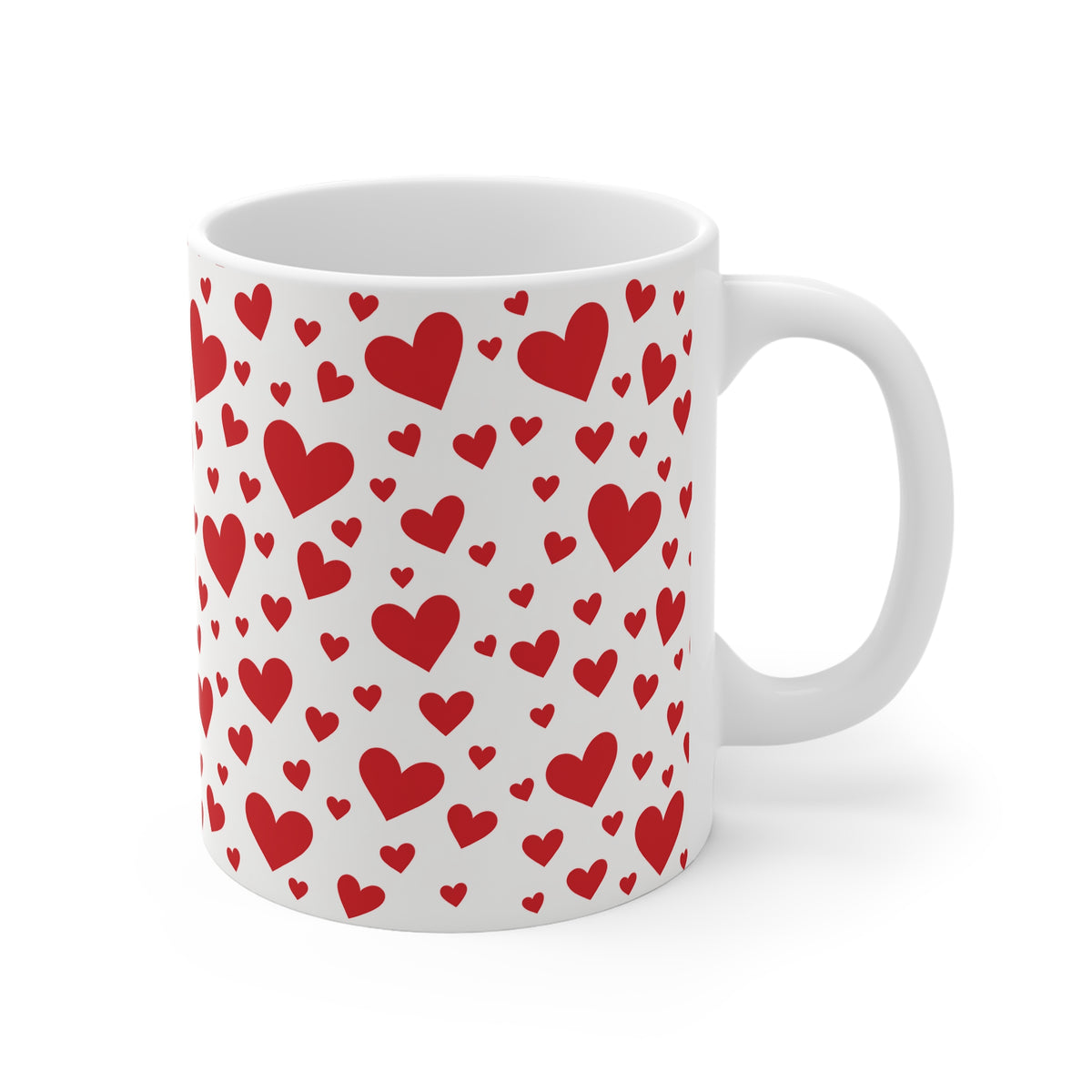 Ceramic Mug - Hearts