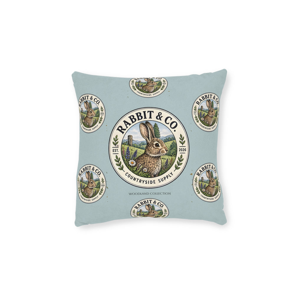 Square Cushion - Rabbit - Woodland Collection