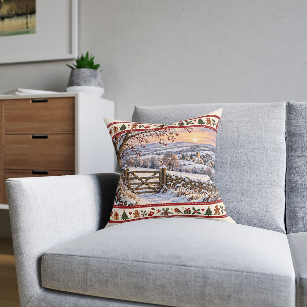 Square Cushion - Winter