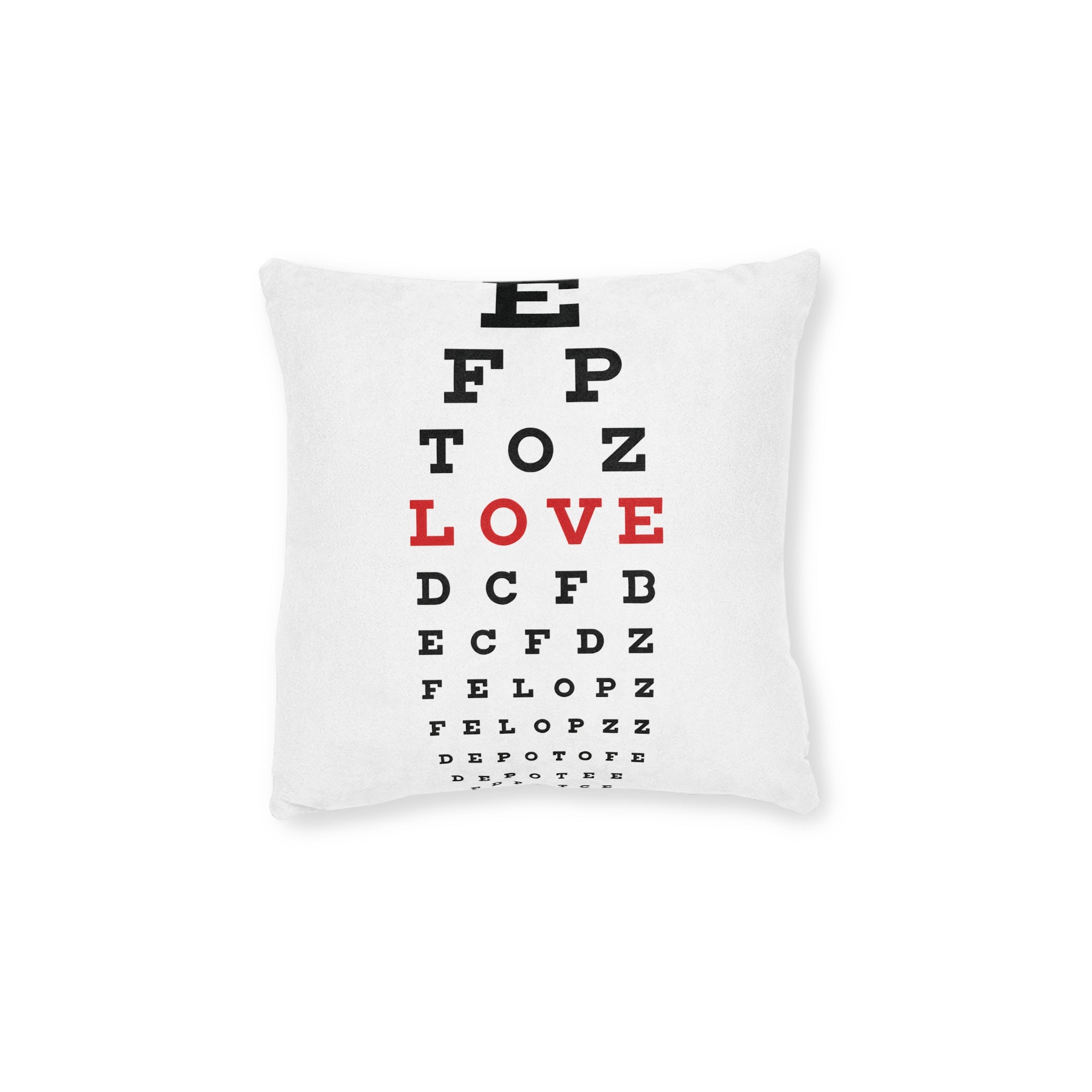 Square Cushion - Love at First Sight Design