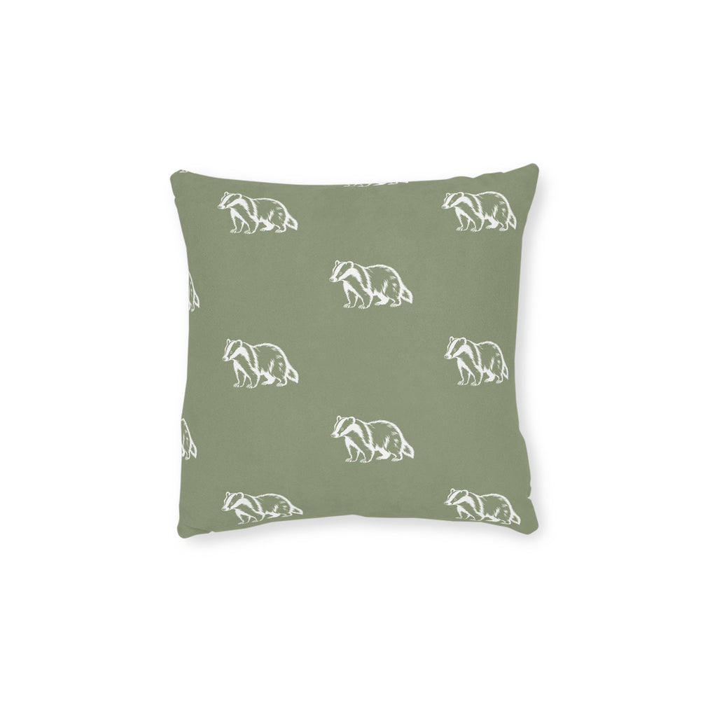 Square Cushion - Badger
