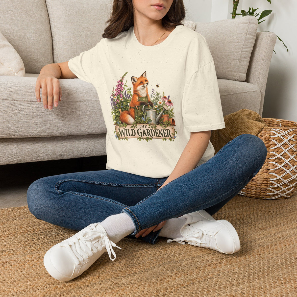 Women's T-Shirt – The Wild Gardener | Fox Gardening T-Shirt