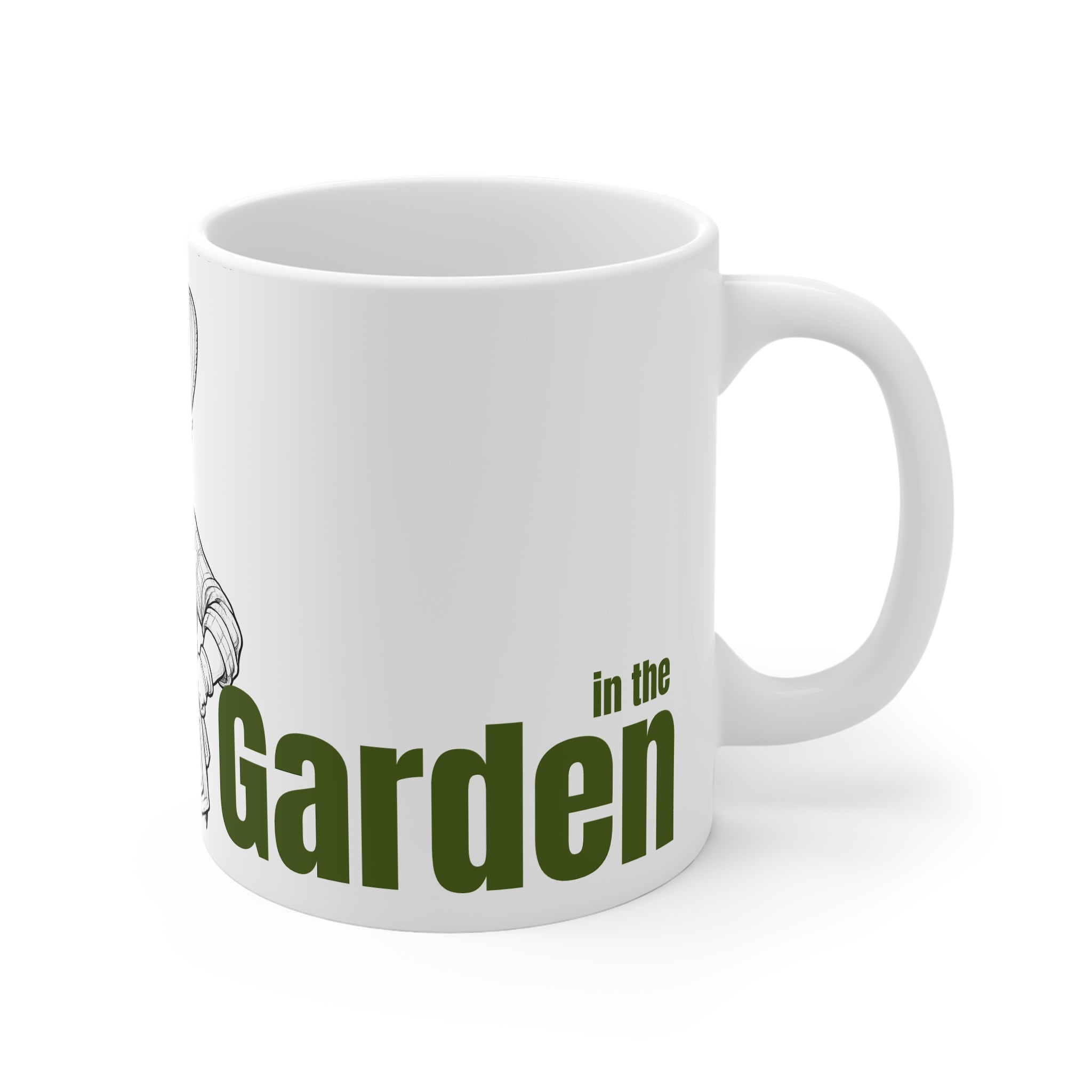 Gardener Mug – “Probably in the Garden” Funny Coffee Mug Gift for Garden Lovers