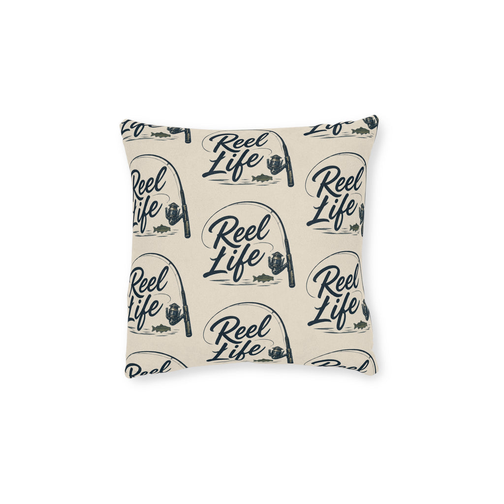 Square Cushion – Reel Life | Fishing & Angling Cushion