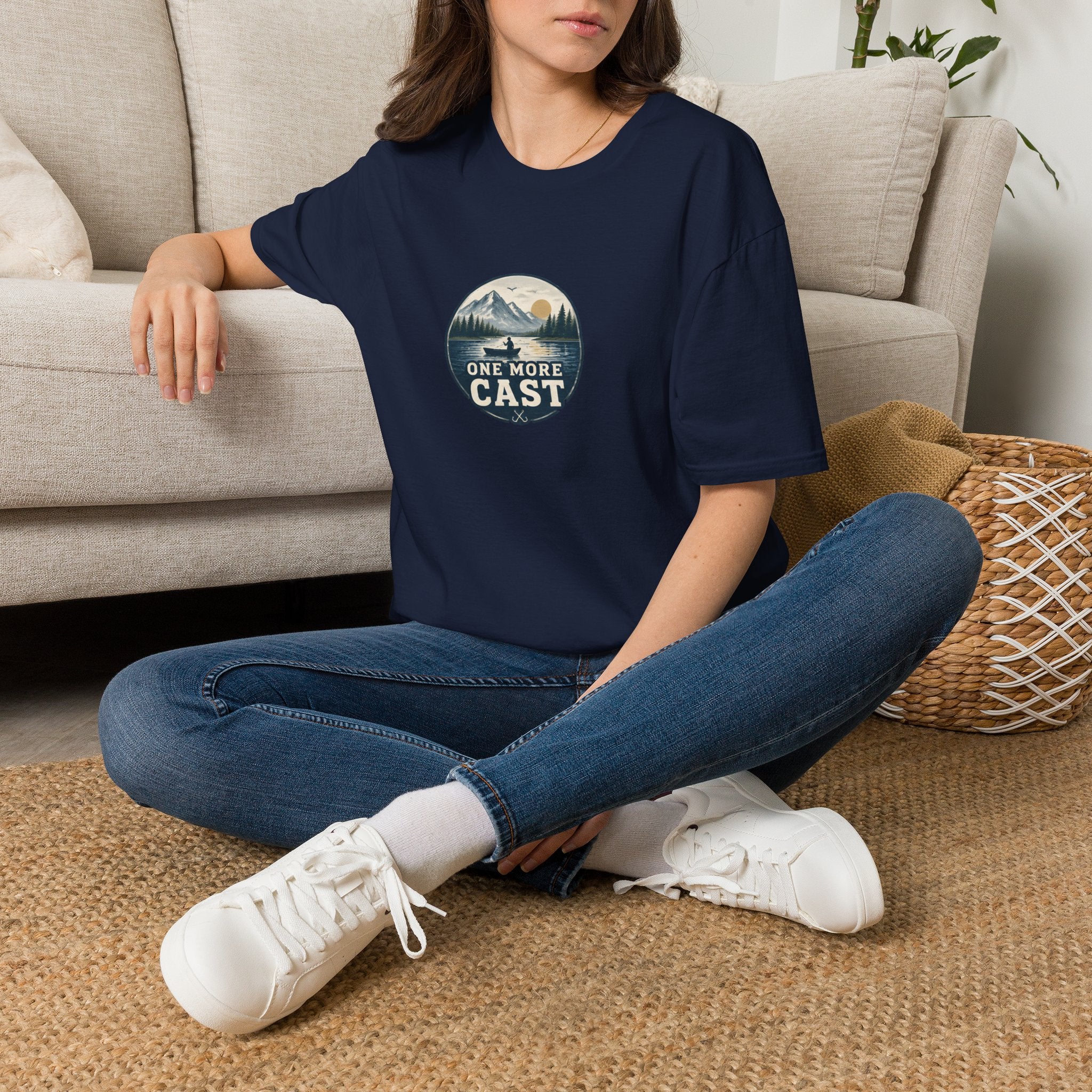 Unisex T-Shirt – One More Cast | Fishing & Angling Tee