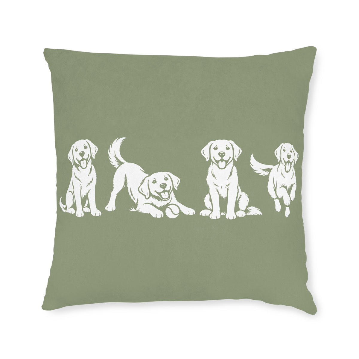 Square Cushion - Labrador Fun