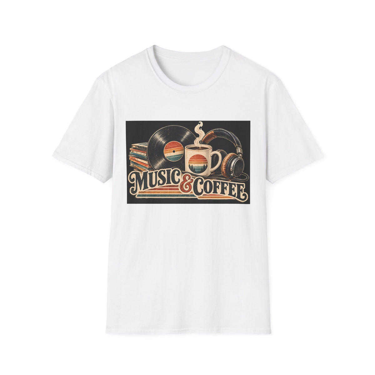 Unisex T-Shirt - Music & Coffee