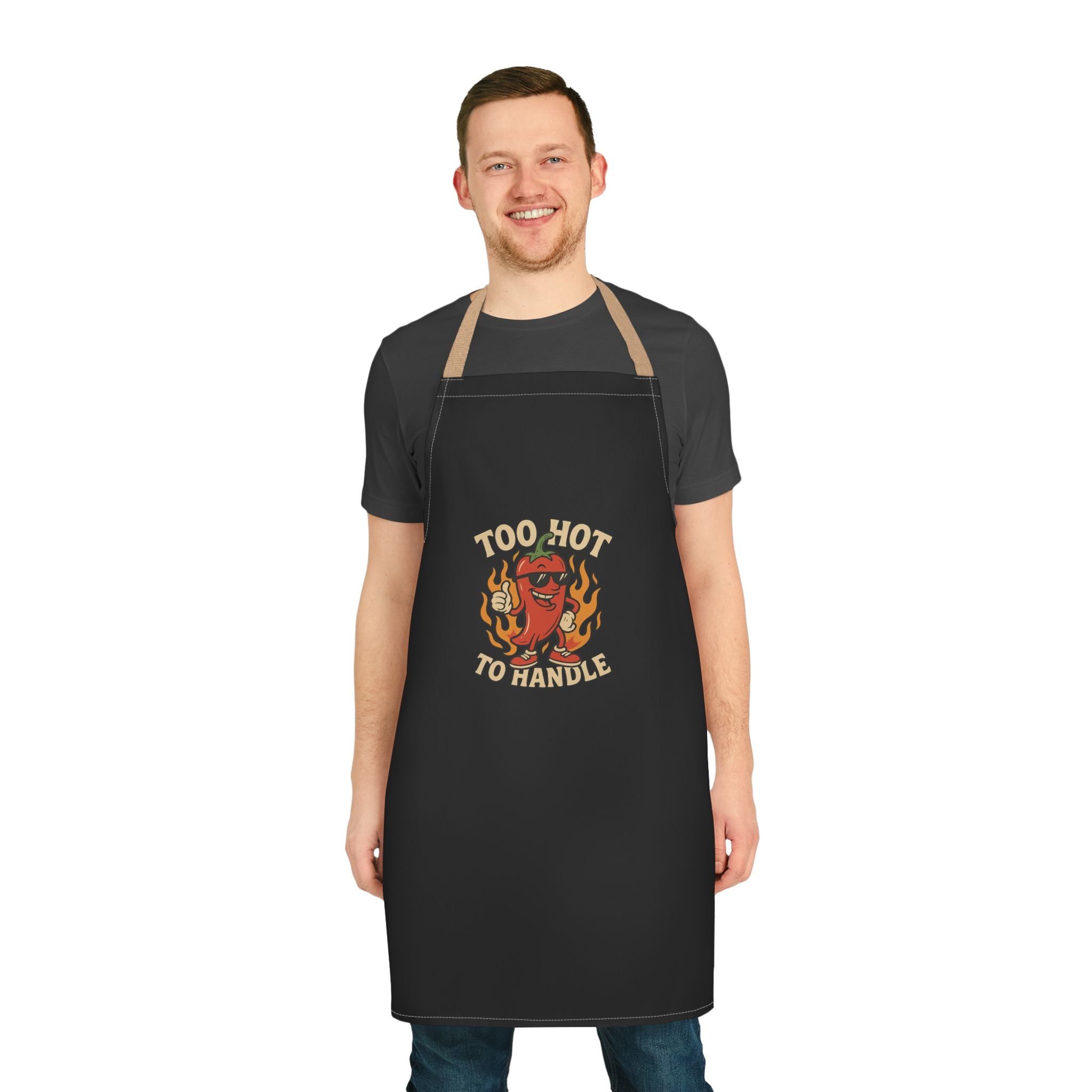 Kitchen Apron - Too Hot to Handle Design